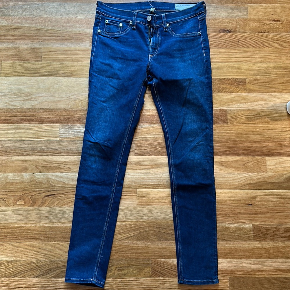 Rag & bone Bedford color skinny Jean size 30.